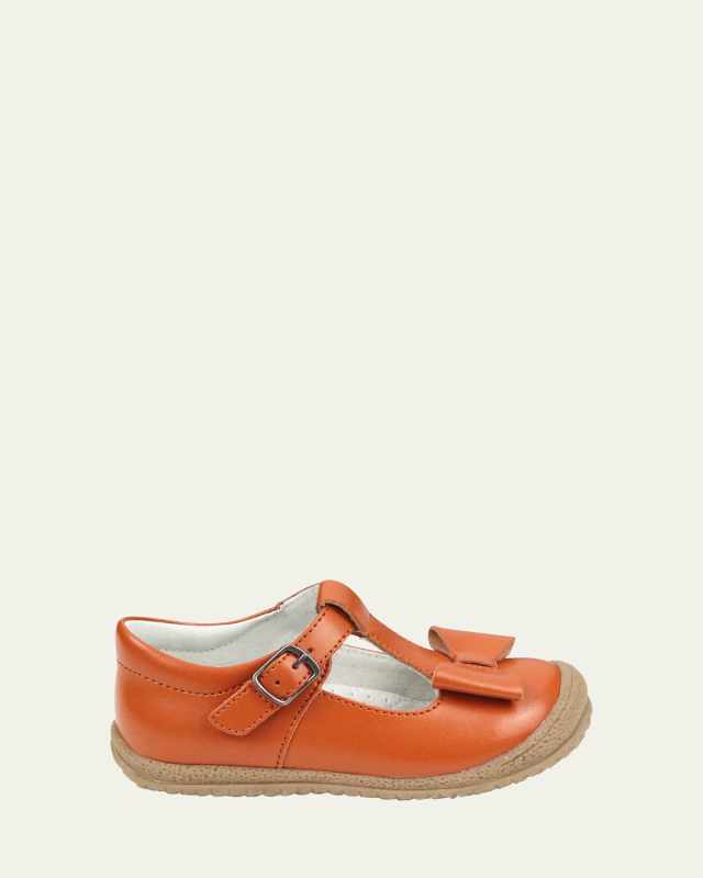 Girl's Emma Bow T-Strap Mary Jane, Baby/Toddler/Kid